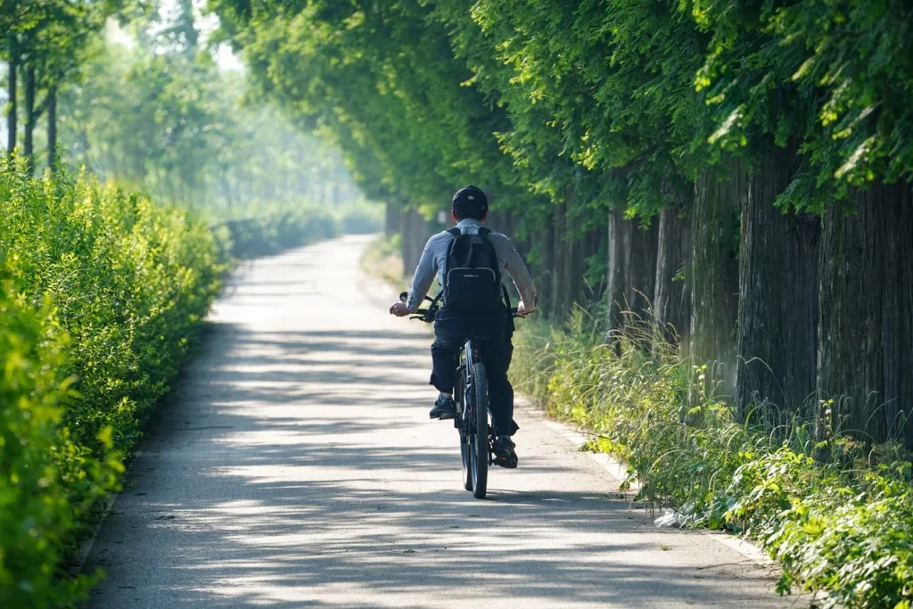 Cycling to boost mental health 