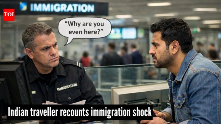 “Why are you even here?” Indian traveller recalls the unpleasant immigration experience abroad with his mother |