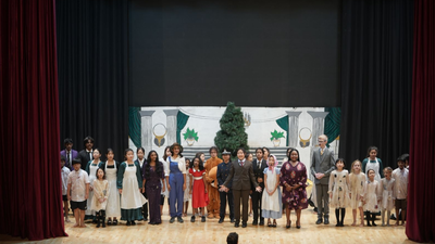 annie jr comes alive on stage at wellington college international pune