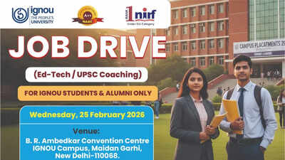 ignou placement drive 2026