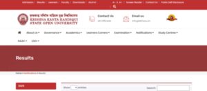 kkhsou ma 4th semester result 2026 declared