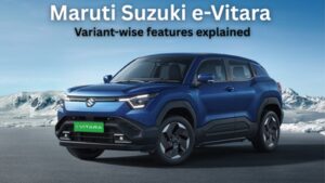 maruti suzuki e vitara variant wise features battery packs explained