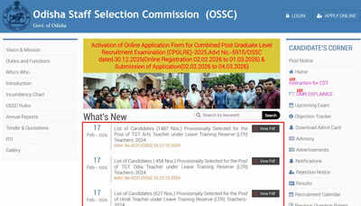 ossc ltr tgt result 2025 26 released with category wise cut off marks