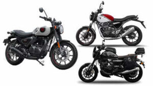 royal enfield hunter 350 vs triumph speed t4 vs tvs ronin mileage