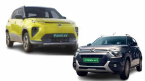 tata punch ev vs citroen ec3 range specs pricing compared