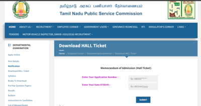 tnpsc ctc hall ticket 2026