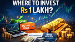 where to invest rs 1 lakh