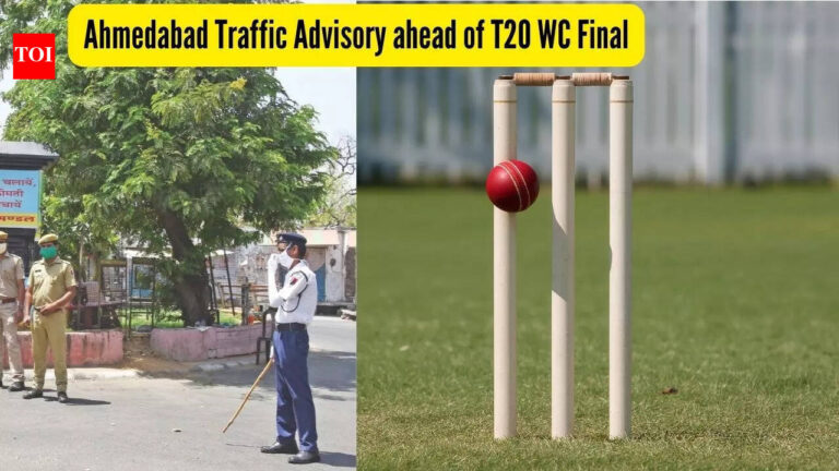 Ahmedabad Police Traffic advisory: Routes diverted near Narendra Modi Stadium for T20 World Cup 2026 Final; know alternate roads