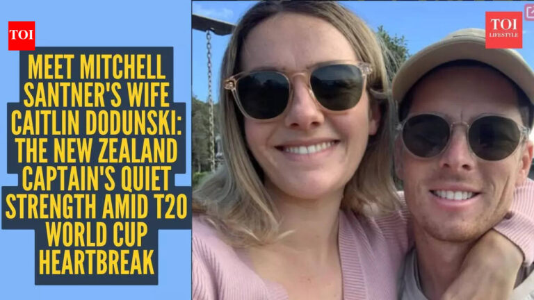 Caitlin Dodunski: Meet Mitchell Santner’s wife Caitlin Dodunski: The New Zealand captain’s quiet strength amid T20 World Cup heartbreak |