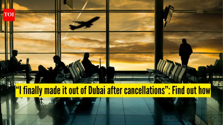 “How I finally got out of Dubai after flight cancellations”: Traveller shares what finally worked and tips for others |