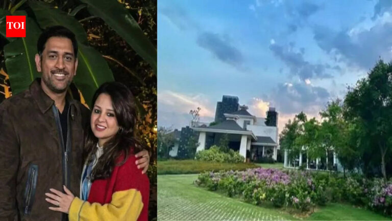 M.S Dhoni’s ‘Kailashpati’ farmhouse in Ranchi is a 7-acre natural retreat with private cricket nets and a dream garage; see photos