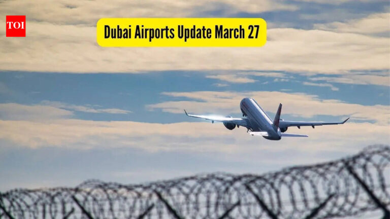 Dubai Airports Update March 27, 2026: IndiGo assures flyers, “You are not navigating this alone”; Air India Group to operate 22 flights