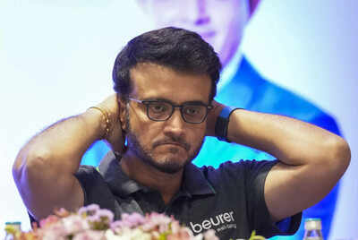 bengaluru former cricketer sourav ganguly during a press meet in bengaluru p