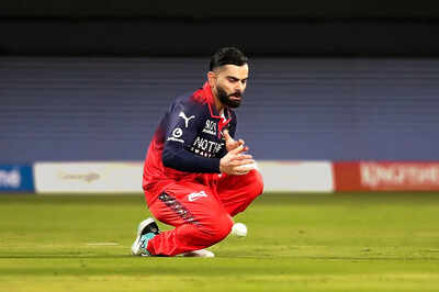 bengaluru mar 28 ani rcb player virat kohli drops a catch during ipl 2026 m