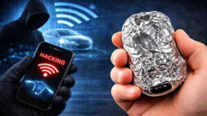 car security alert how aluminium foil wrapping can protect your key fob from hackers and stop signal theft