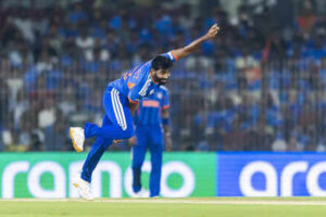 chennai feb 26 ani india39s jasprit bumrah bowls during the icc men39s t20 wor