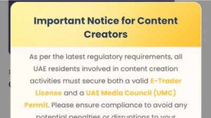 crypto twitter explodes after influencer claims dubai demanded permit to post