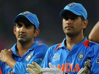 gautam gambhir ms dhoni