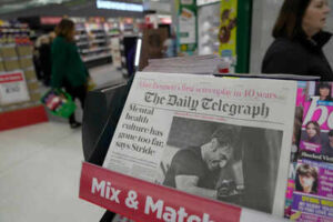 german media group axel springer will buy the publisher of uk39s daily telegraph for 766 million