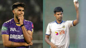 harshit rana and mustafizur rahman agency photo