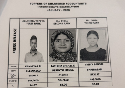 icai ca intermediate january 2026 toppers