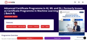 iit delhi launches 8th batch of advanced ai ml amp dl online programme