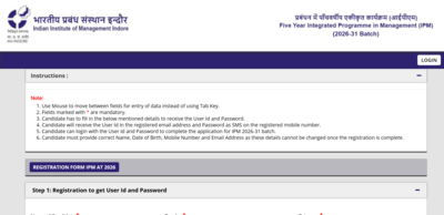 ipmat registration 2026