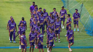 kkr training session swapan mahapatra by pti