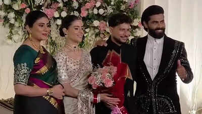 kuldeep vanshika wedding reception