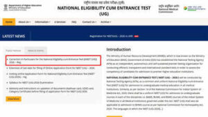 neet ug 2026 correction window