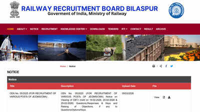 rrb je cbt i answer key to be released today for cen 052025