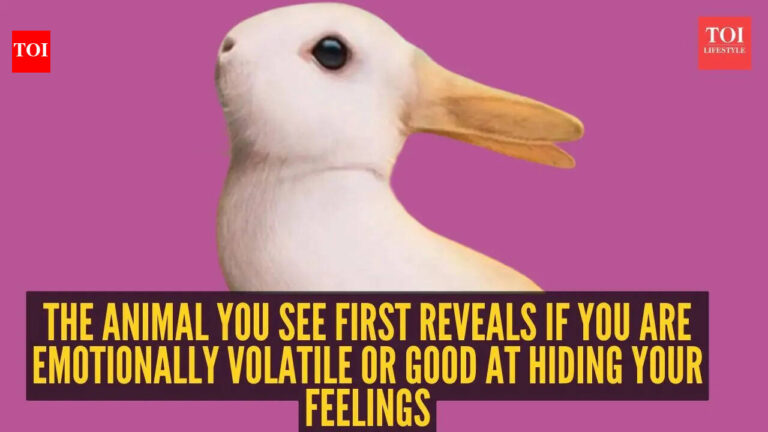 Optical illusion personality test: Rabbit or duck? The animal you see first reveals if you are emotionally volatile or good at hiding your feelings |