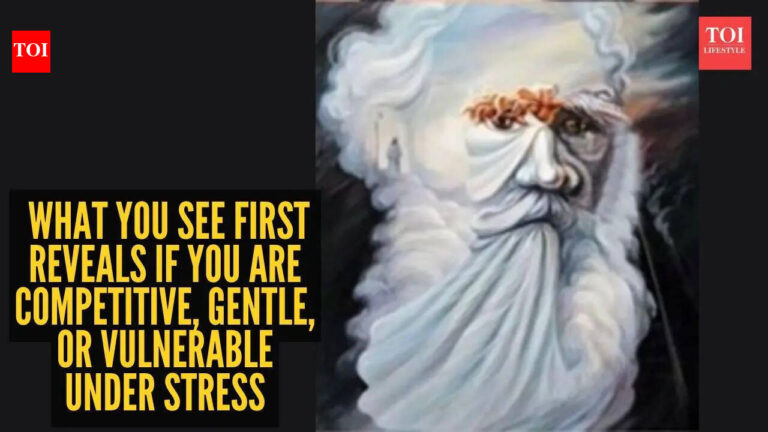 Optical illusion personality test: Old man, young woman, or man climbing a hill? What you see first reveals if you are competitive, gentle, or vulnerable under stress |
