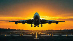 airplane taking off