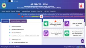 ap eamcet 2026 application correction window opens
