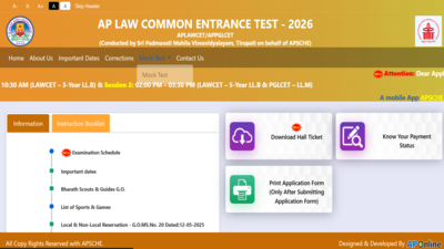 ap lawcet hall ticket 2026