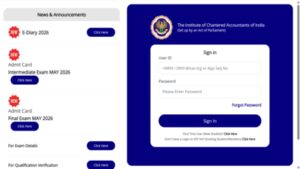 icai ca inter final may 2026 admit cards