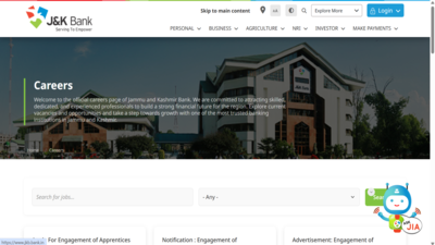 jampk bank apprentice recruitment 2026