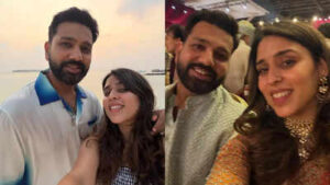 rohit sharma with wife ritika sajdeh