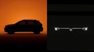 volkswagen taigun facelift teased with connected lights launch date changes and more