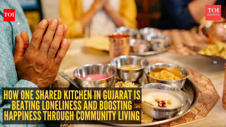 World Happiness Report: Gujarat village stops cooking at home: How one shared kitchen in Chandanki is beating loneliness and boosting happiness through community living