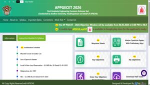 ap pgecet 2026 answer key response sheet