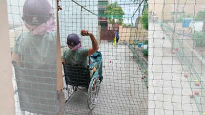 bowling from wheelchair mom fuels cricketers success