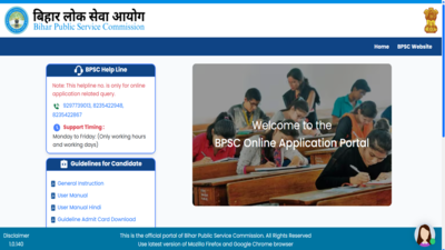 bpsc 72nd cce 2026 applications for 1186 posts end today direct link to apply here