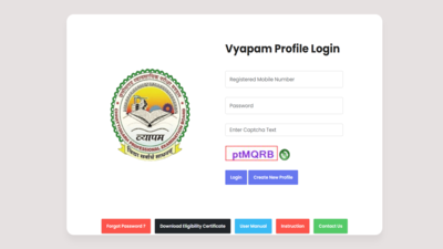 cg vyapam admit card 2026