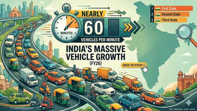 india bought nearly 60 vehicles per min in fy26 check top states