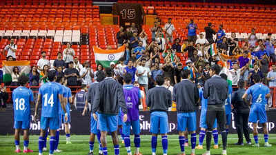 india suffer 2 0 defeat to jamaica photo by indianfootball on