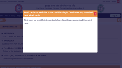 jceceb admit card 2026