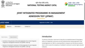 jipmat 2026 application correction window opens