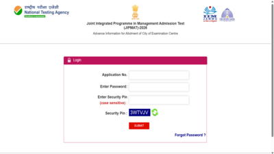 jipmat 2026 exam city intimation slip out
